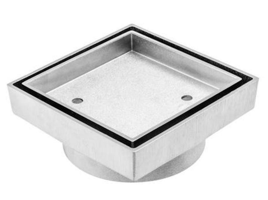 Buy 100mm Square Floor Grate Waste Drain at Plumbersbest.com.au