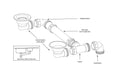 50mm Double Bowl Adjustable Space Saver Kit Technical Specifications