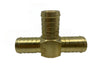 6mm -32mm Brass Barbed Tee | BRASS FITTINGS | Screwed Brass