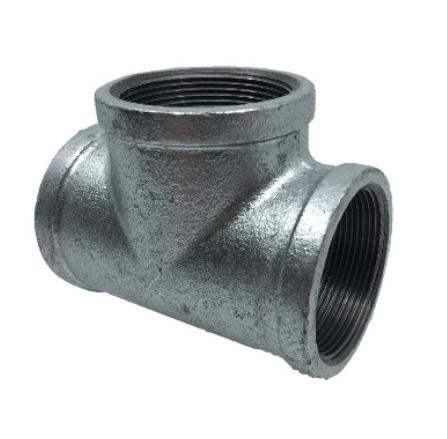 Galvanised Malleable Tee BSP | Gal | Plumbing Supplies Ipswich