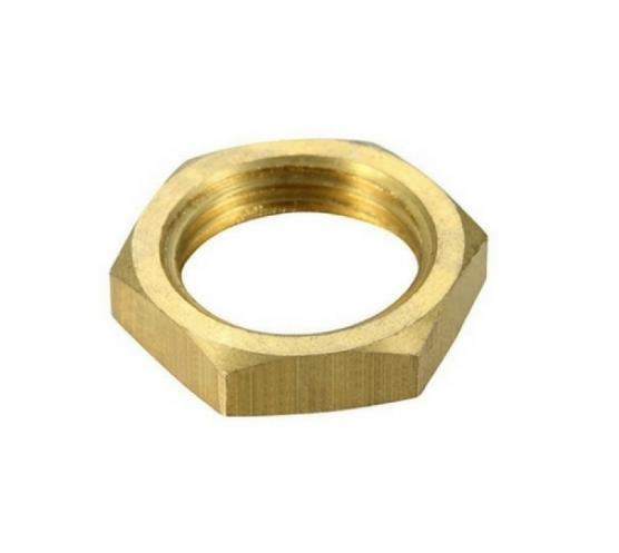 6mm to 50mm BSP Threaded Brass Lock Nut | BRASS FITTINGS | Screwed Brass